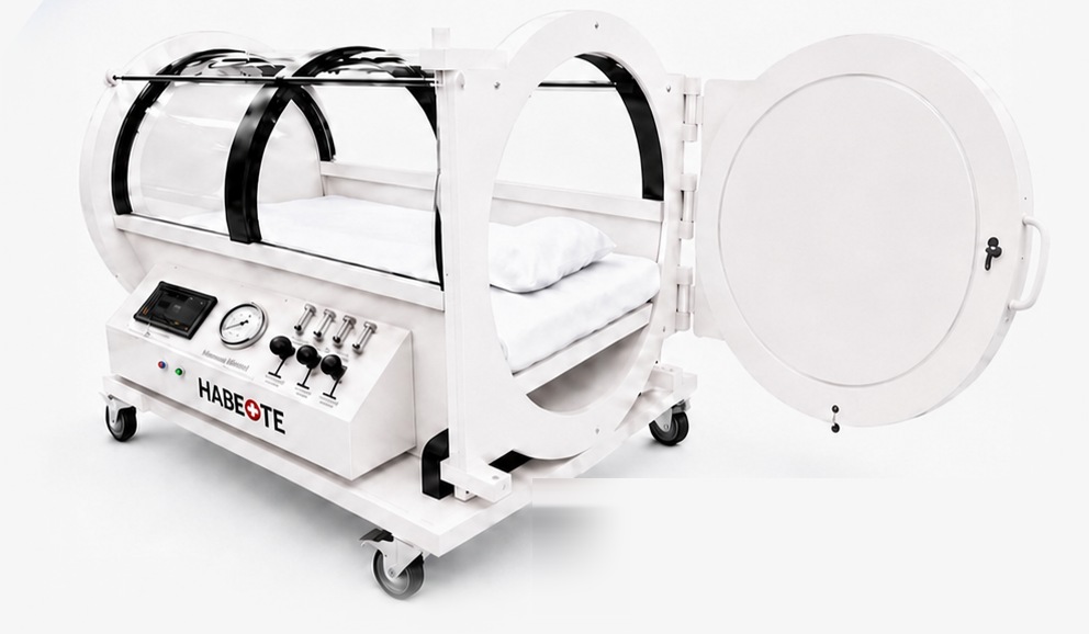 Hyperbaric chamber monoplace OTO-101 buatan PT Habeote Nafas Murni